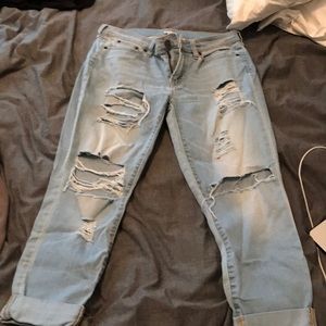 J.Crew ripped jeans